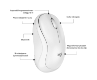 LOGITECH M240 Silent (biała) 910-007120 - 1145830 - zdjęcie 13